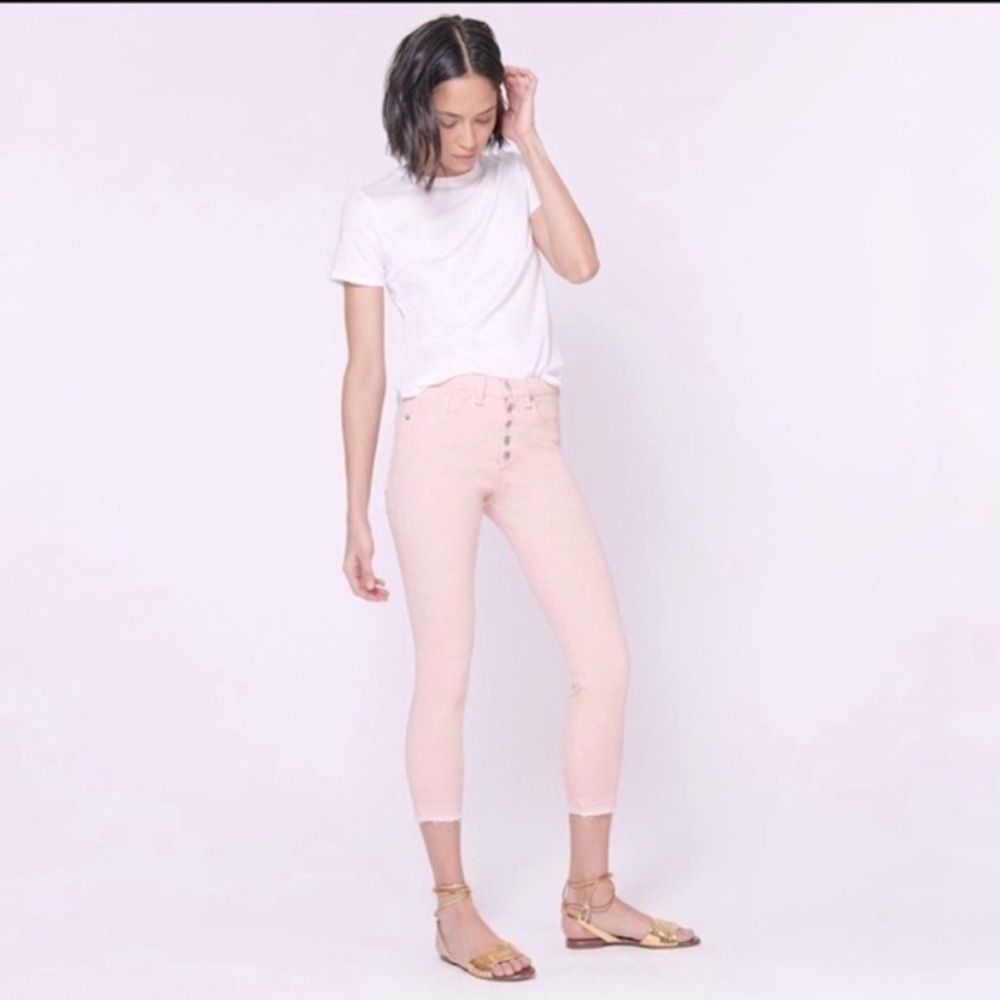 Veronica Beard Debbie Pink Skinny Jeans Size 24